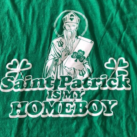 COPY - St. Patrick’s Day Graphic T Sz.  Mens M - Picture 2 of 5